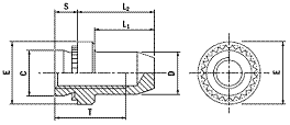 Self-clinching fasteners