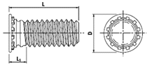 Self-clinching fasteners