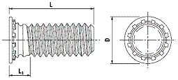 Self-clinching fasteners