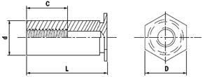 Self-clinching fasteners