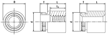 Self-clinching fasteners