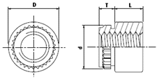 Self-clinching fasteners